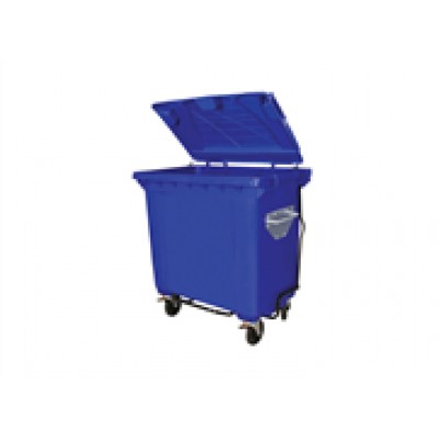 Plastik Çöp Kovası 660 Litre Pedallı